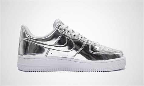 nike air force 1 silver